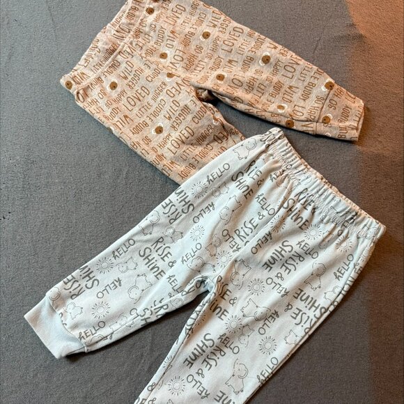 Baby Boy/Girl Pant Lot-2 Pair-Kyle & Deena and Carter's-3 to 6 months - Picture 1 of 3